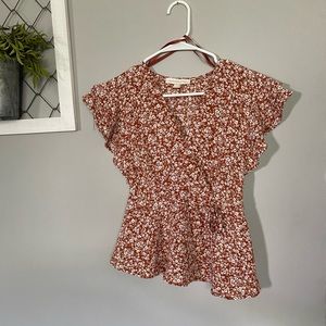 Womens babydoll blouse